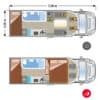 AUTOCARAVANA 6 PLAZAS ILUSION XMK 760H